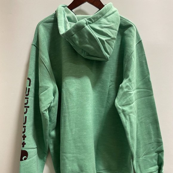Carhartt Logo Sleeve Graphic Sweatshirt NWT - Picture 3 of 5